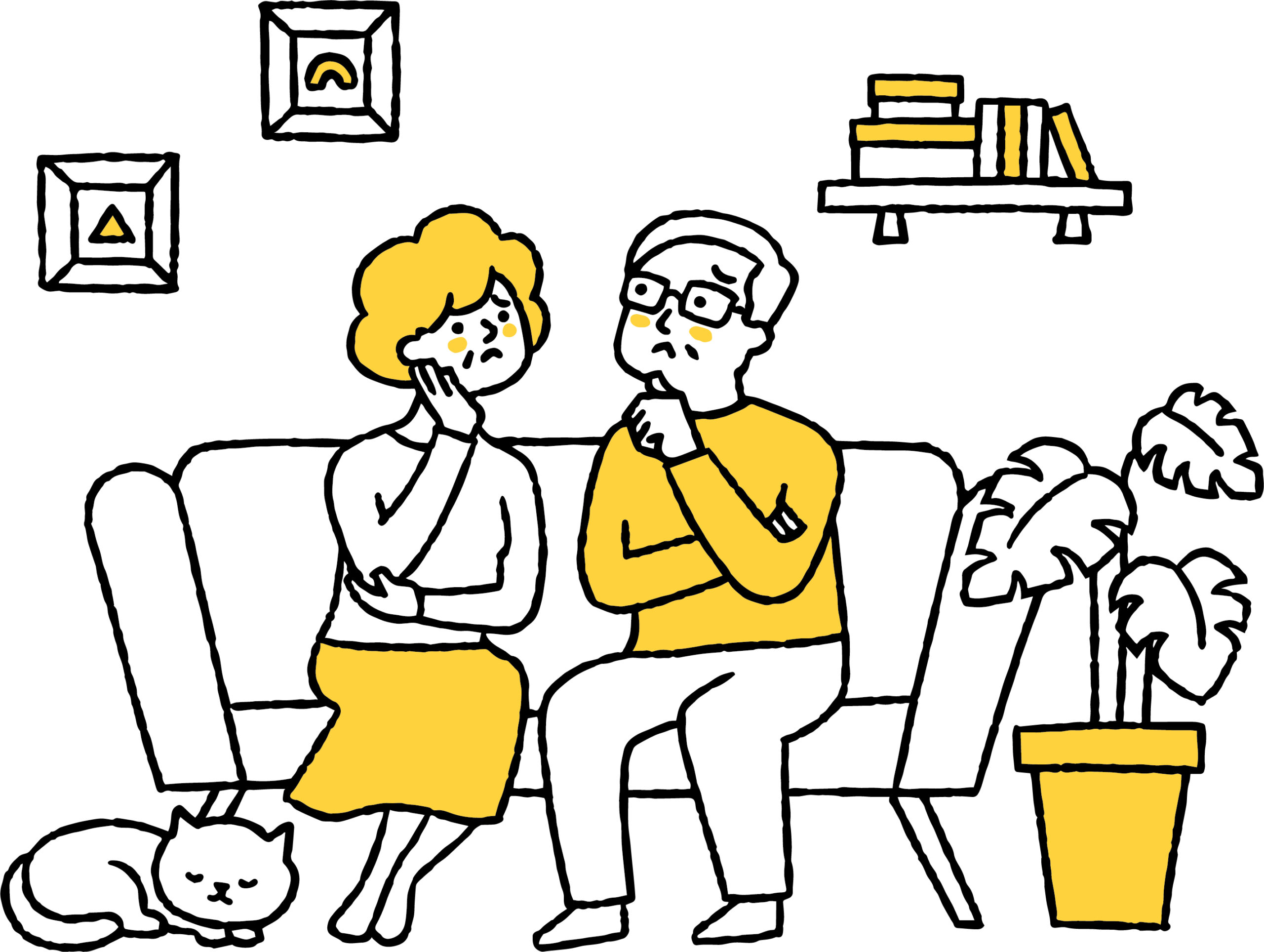 リフォームをどこに頼めばいいか迷っている様子