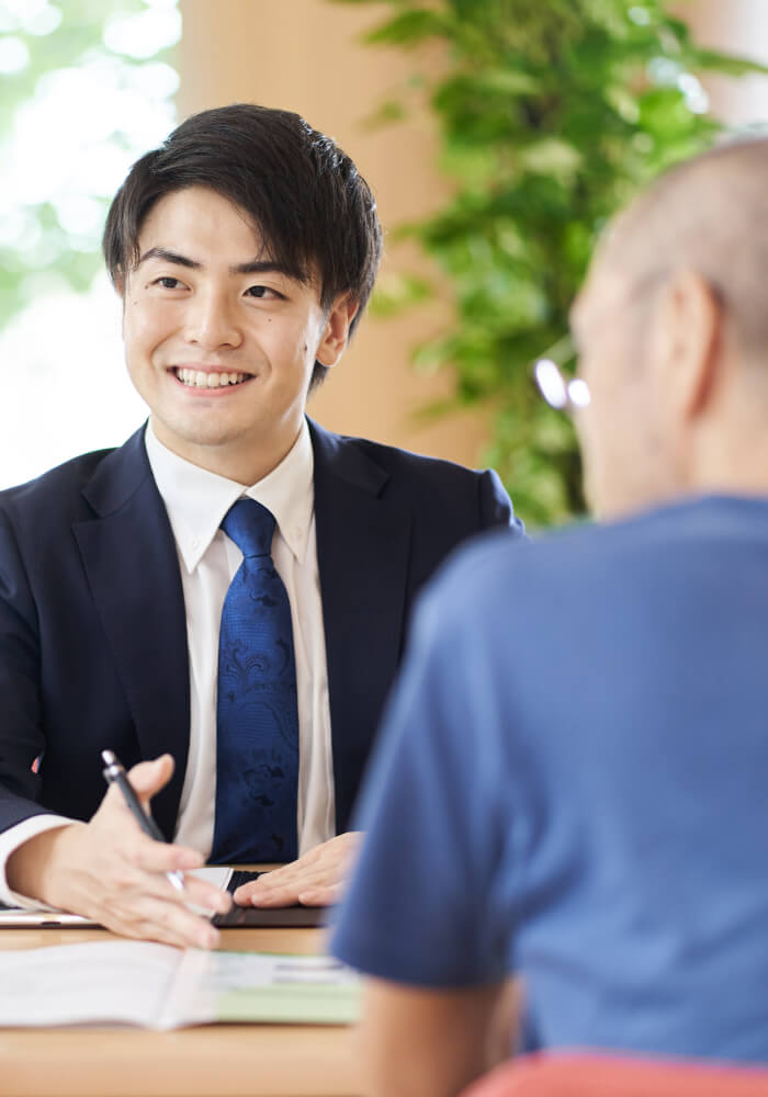 どんなことでも相談できる