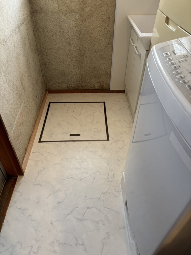 奈良で洗面台リフォーム行いました