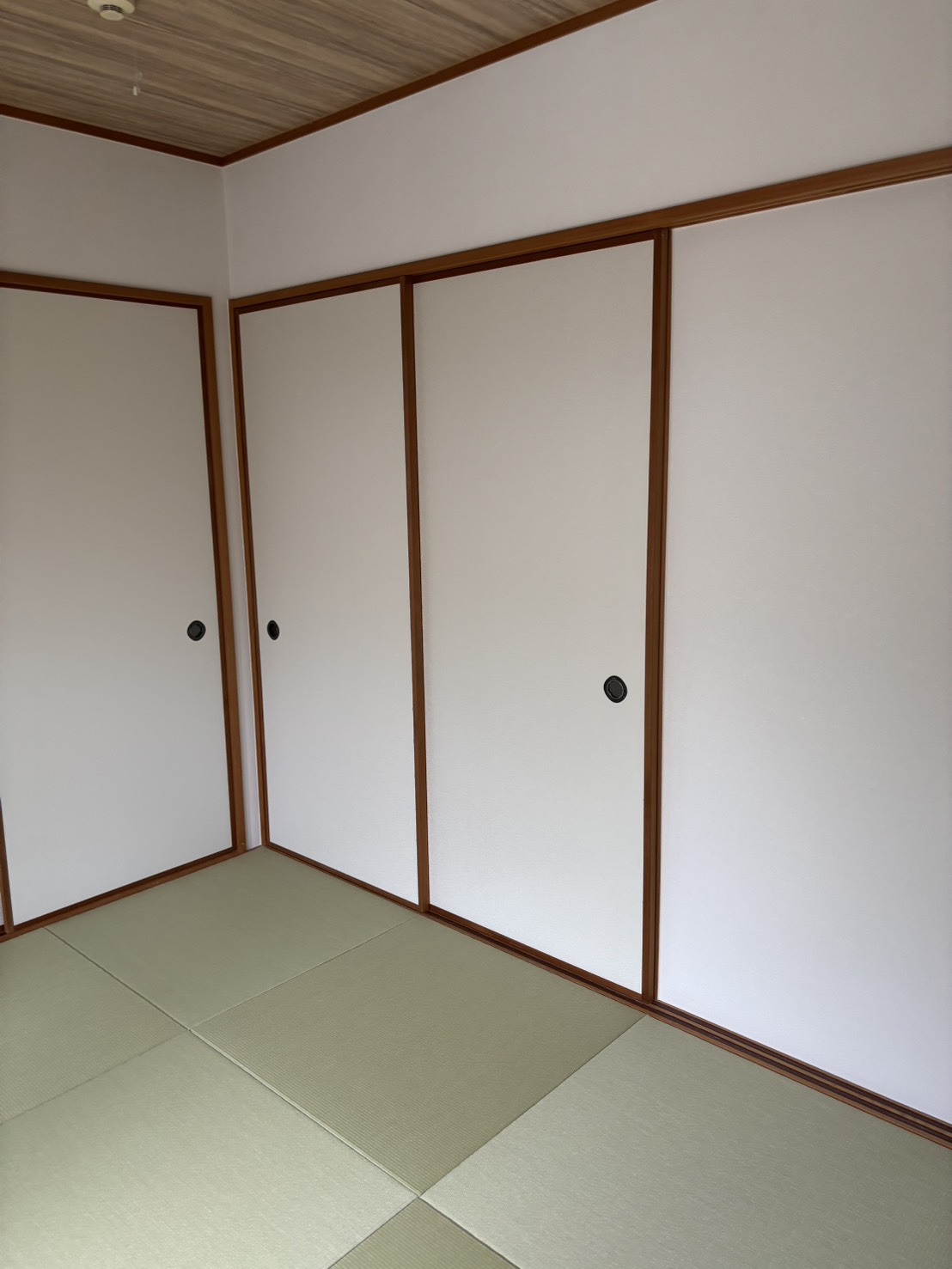 奈良市の和室リフォームで襖と建具まわりを整えた施工後の写真