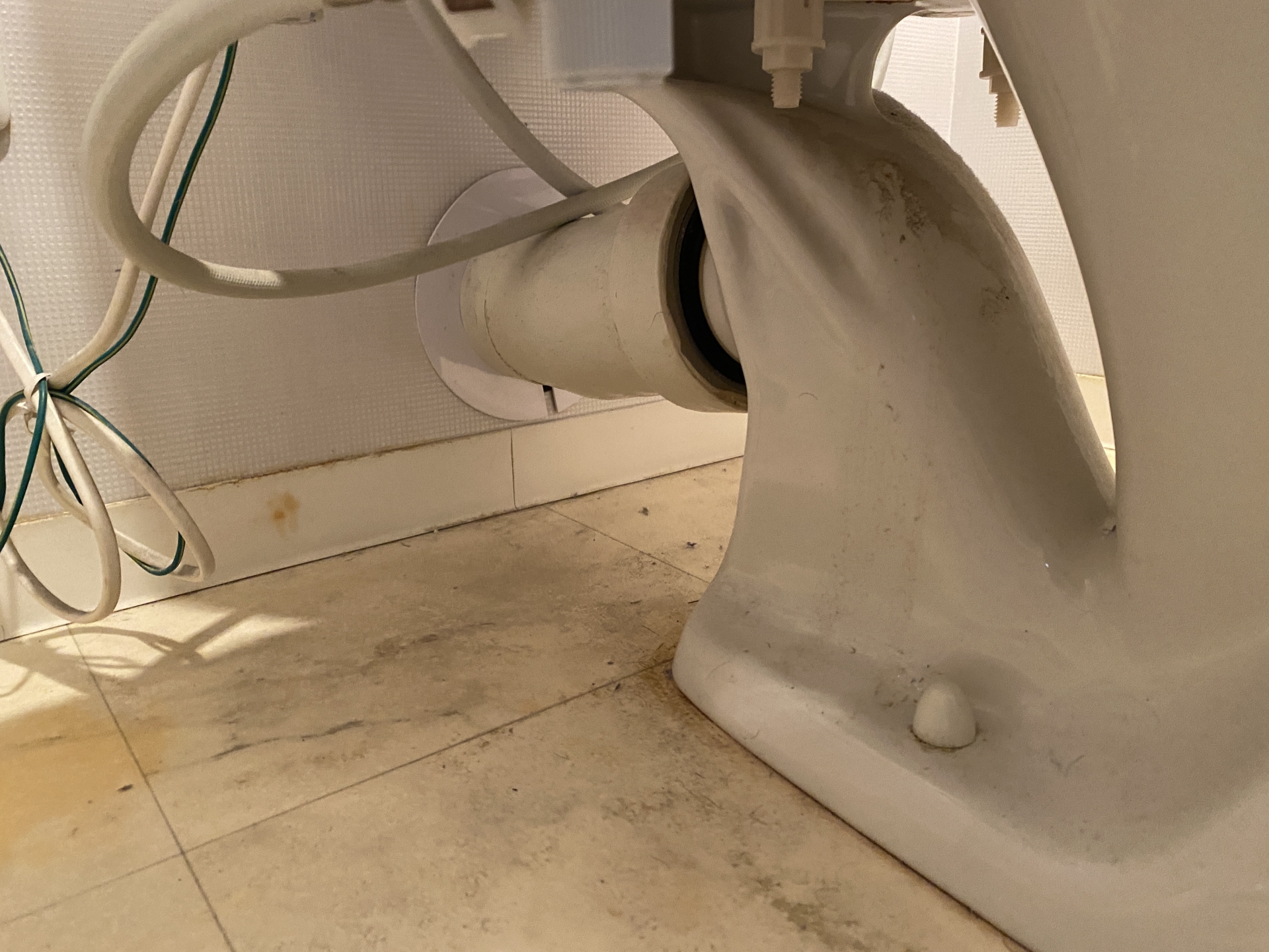 トイレの床と便器まわりが分かるイメージ
